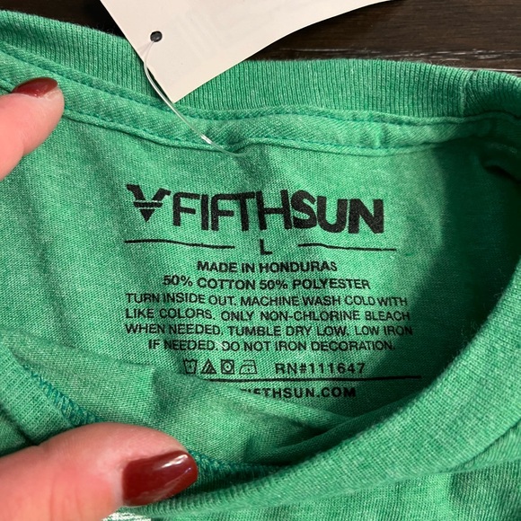 St. Patrick’s Day T-shirt, brand is Fifth Sun - Picture 2 of 5